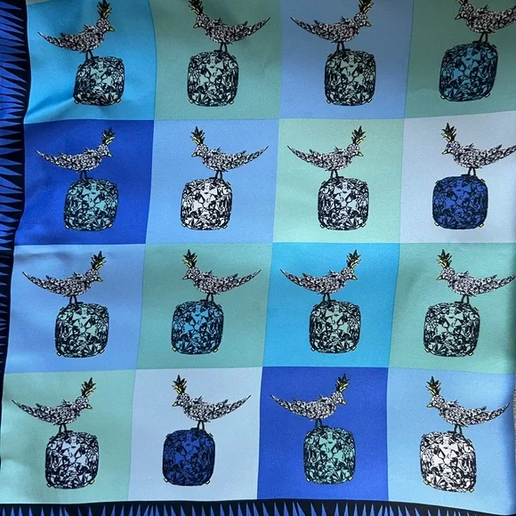 Tiffany & Co. Silk Skarf - Picture 3 of 12